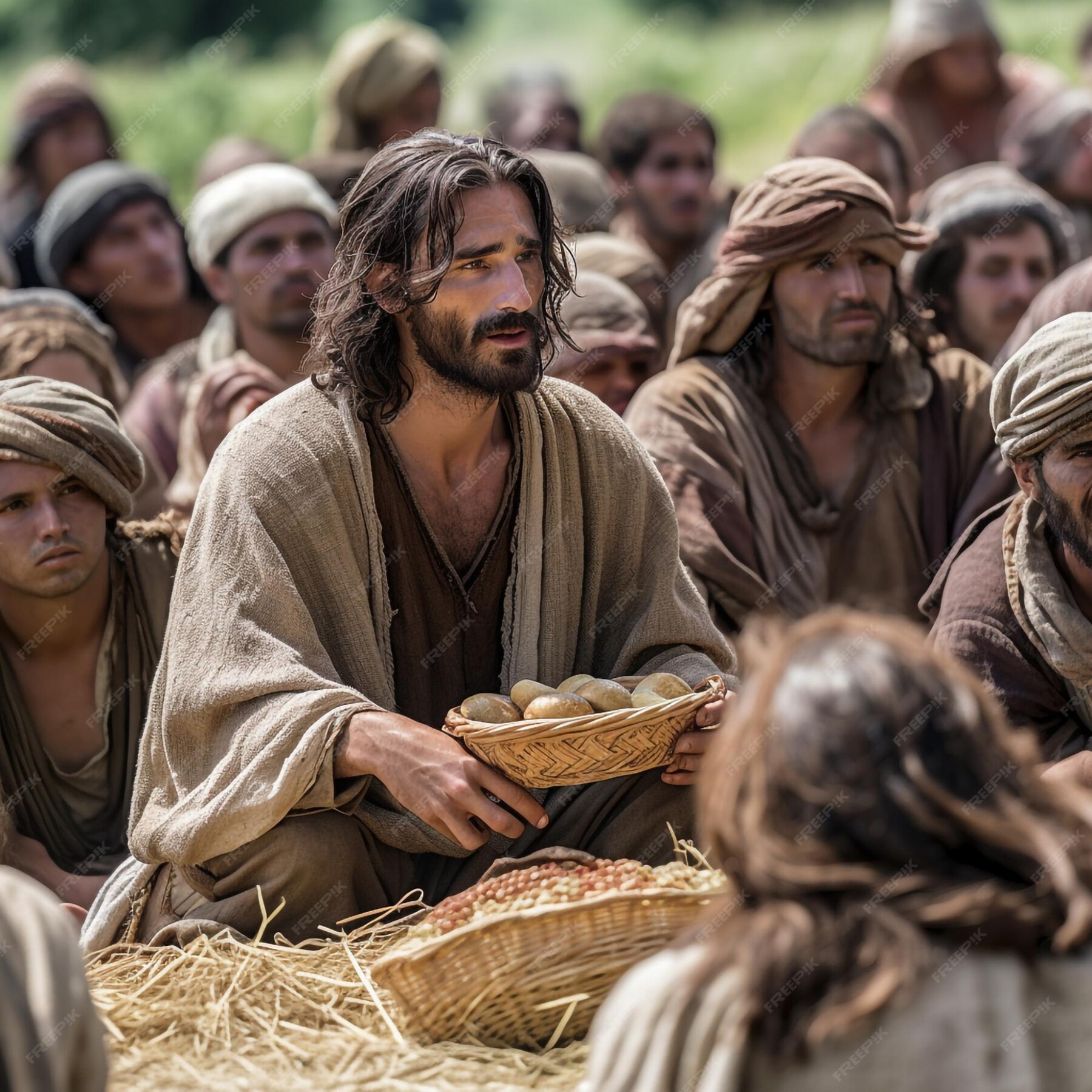 A201 - jesus-multiplicacao-dos-paes-e-peixes