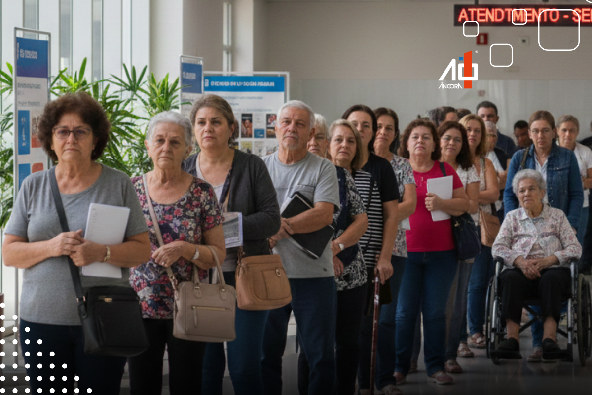 A602 - mulhers fila inss