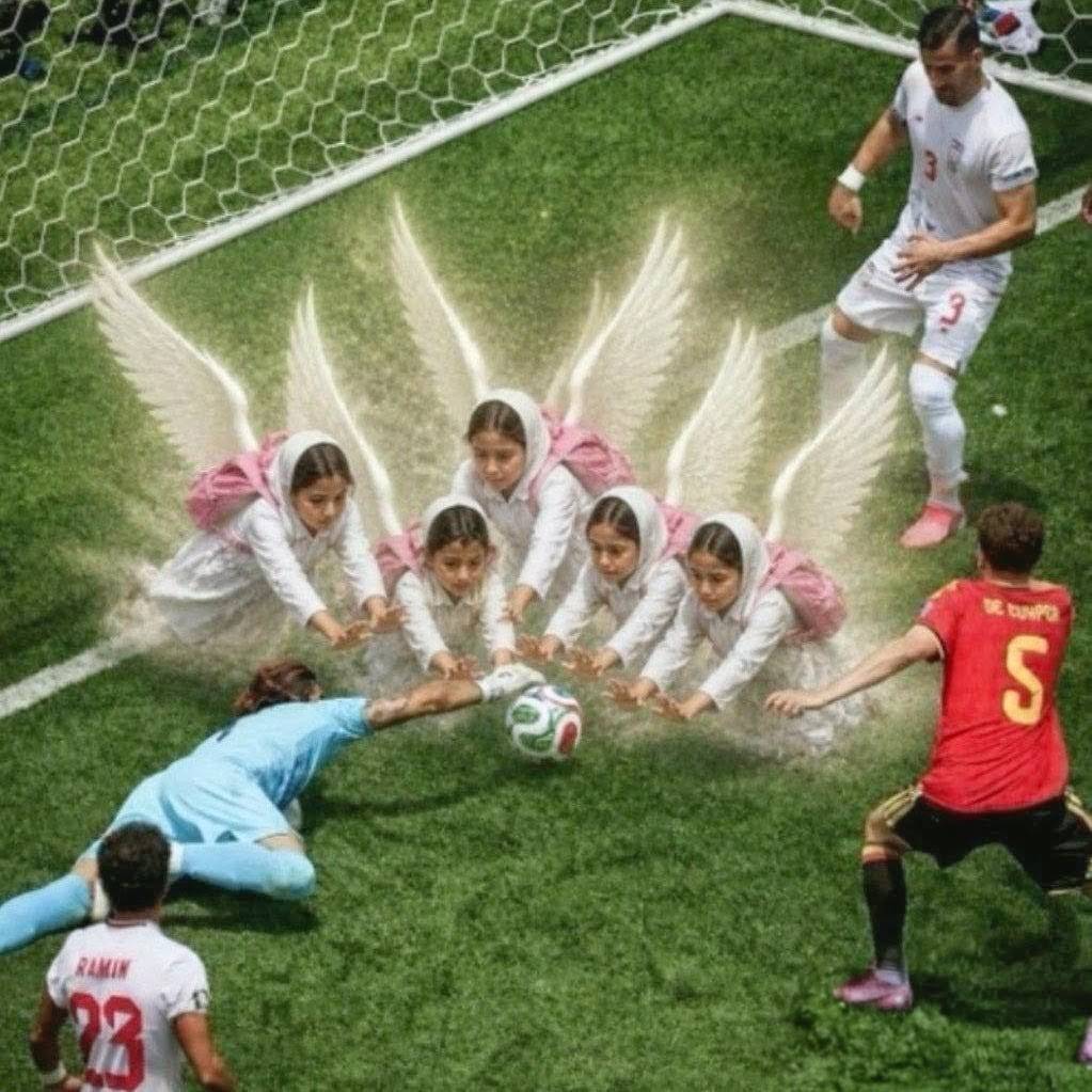 A700 - goleiro irã e anjos