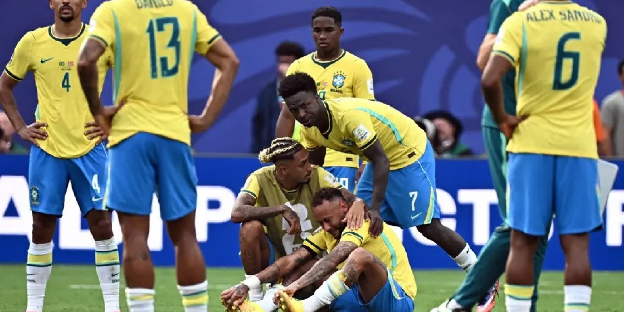 A400 - jogadores choram