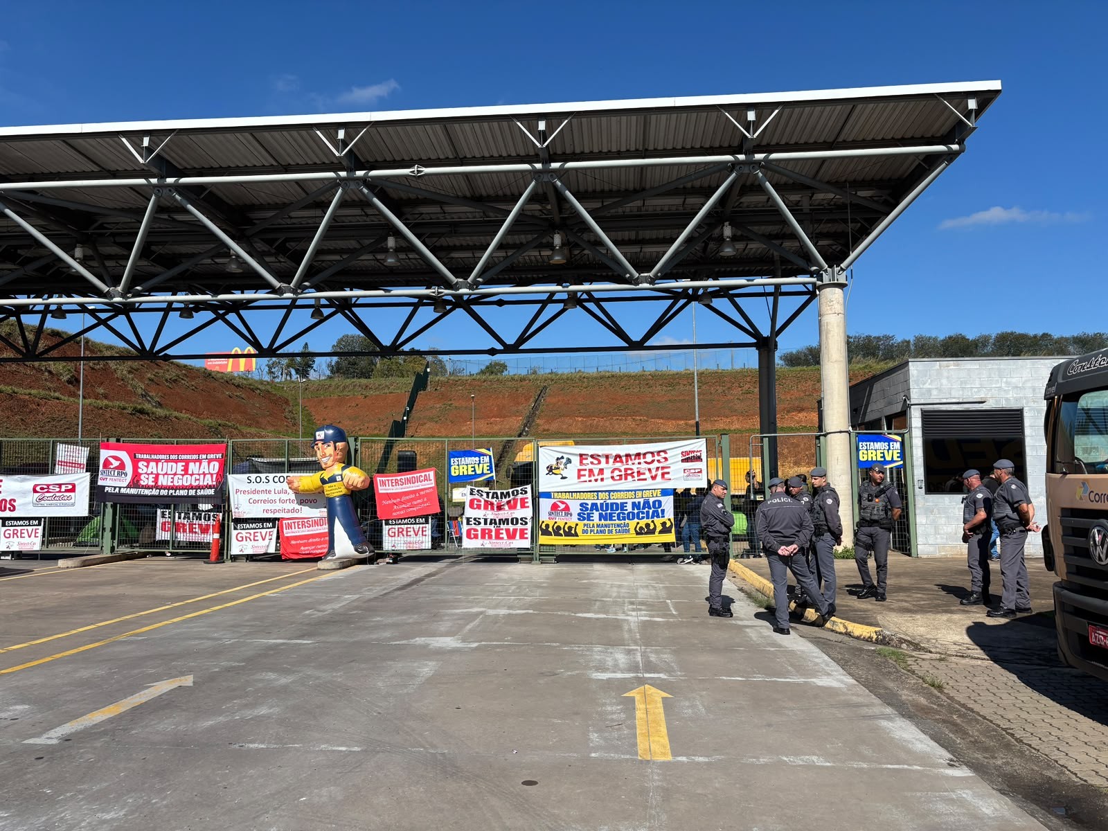 A600 - greve dos Correios