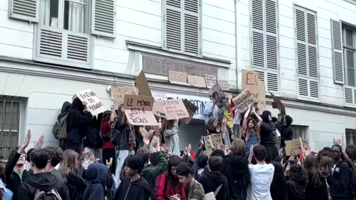 protesto frança