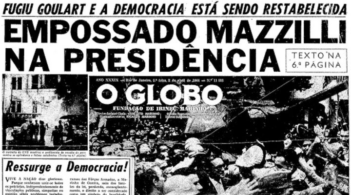 Capa-djo-Jornal-O-Globo-02041964-Fonte-Causa-Operaria-